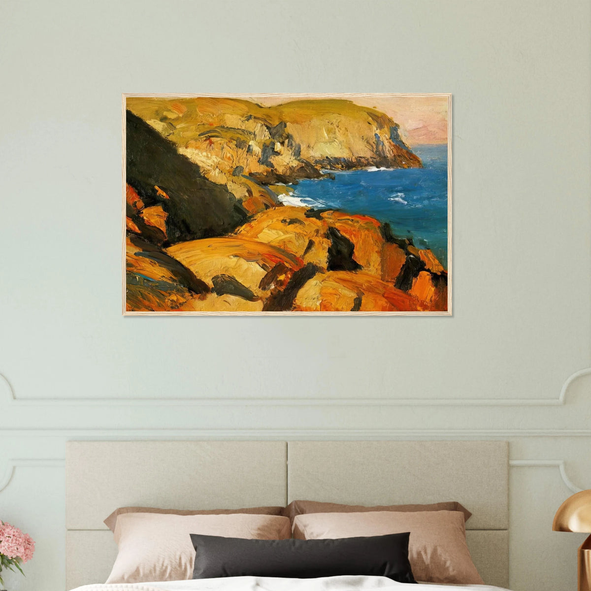 Blackhead, Monhegan Framed Poster | Edward Hopper Framed Prints Wall Art | Edward Hopper Print