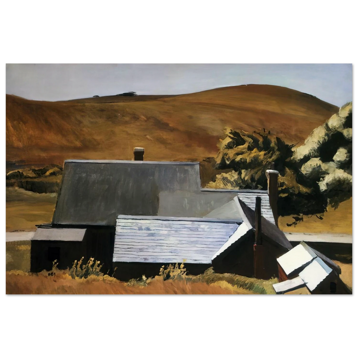 Burly Cobb s House, South Truro Poster | Edward Hopper Poster | Edward Hopper Print