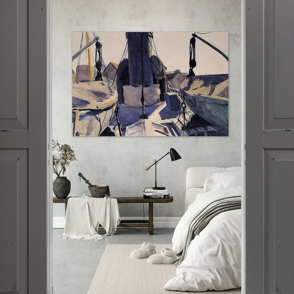 Funnel of Trawler Poster | Edward Hopper Poster | Edward Hopper Print
