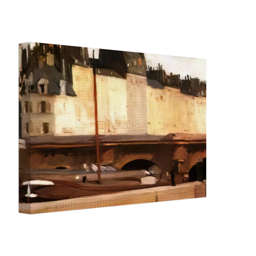 Écluse de la Monnaie Canvas | Edward Hopper Canvas | Edward Hopper Print