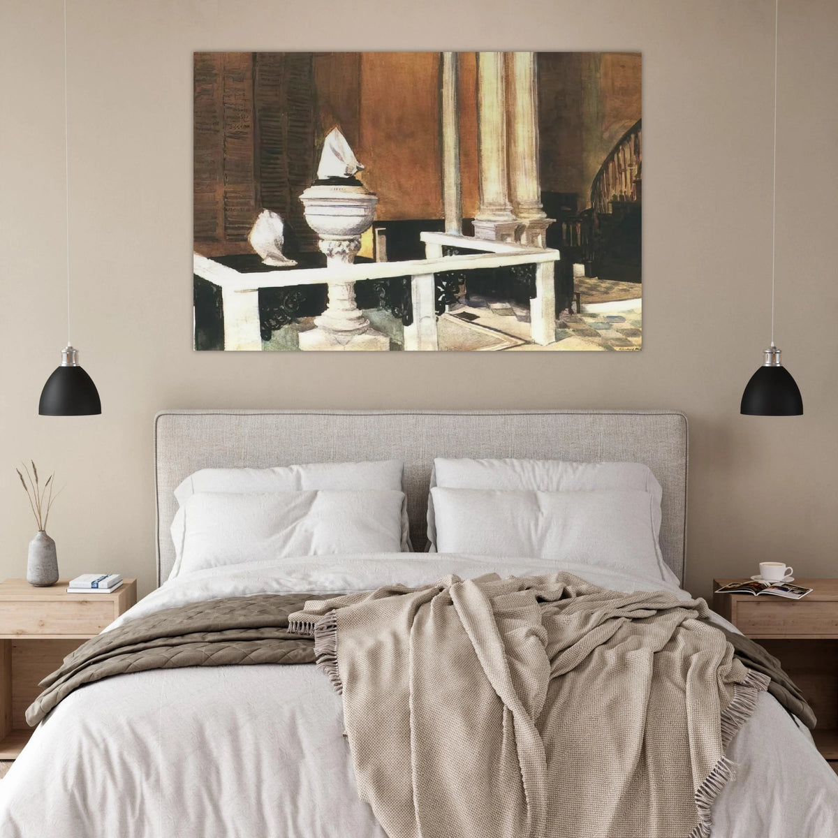 Baptistry of St. John s Poster | Edward Hopper Poster | Edward Hopper Print