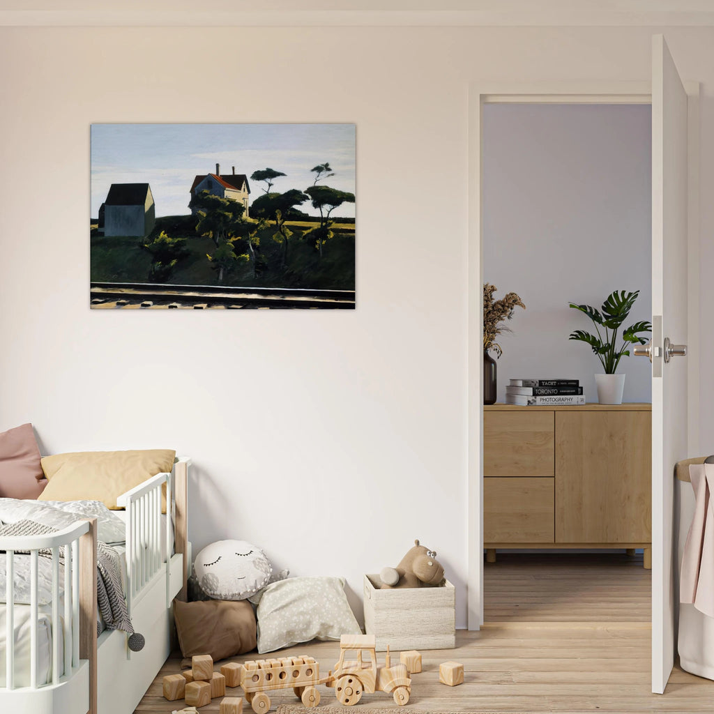 New York, New Haven and Hartford Canvas | Edward Hopper Canvas | Edward Hopper Print
