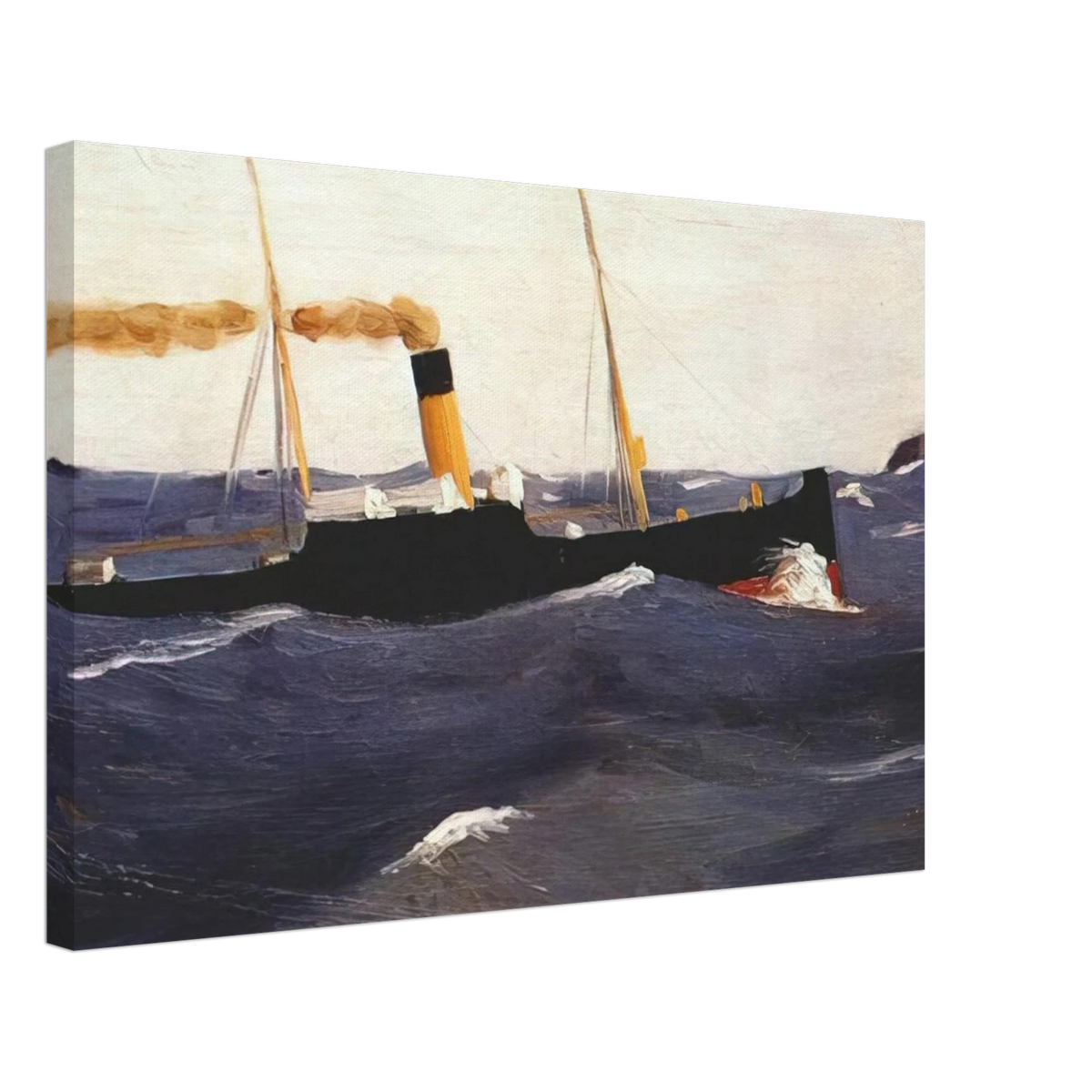 Tramp Steamer Canvas | Edward Hopper Canvas | Edward Hopper Print