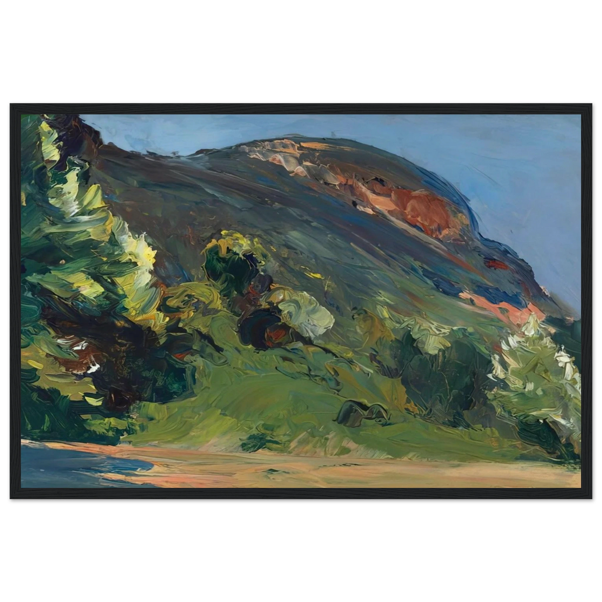 Bluff Framed Poster | Edward Hopper Framed Prints Wall Art | Edward Hopper Print