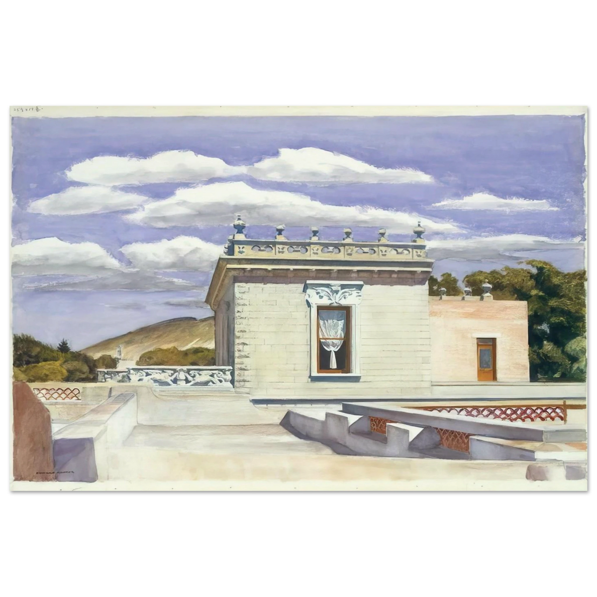 Saltillo Mansion Poster | Edward Hopper Poster | Edward Hopper Print