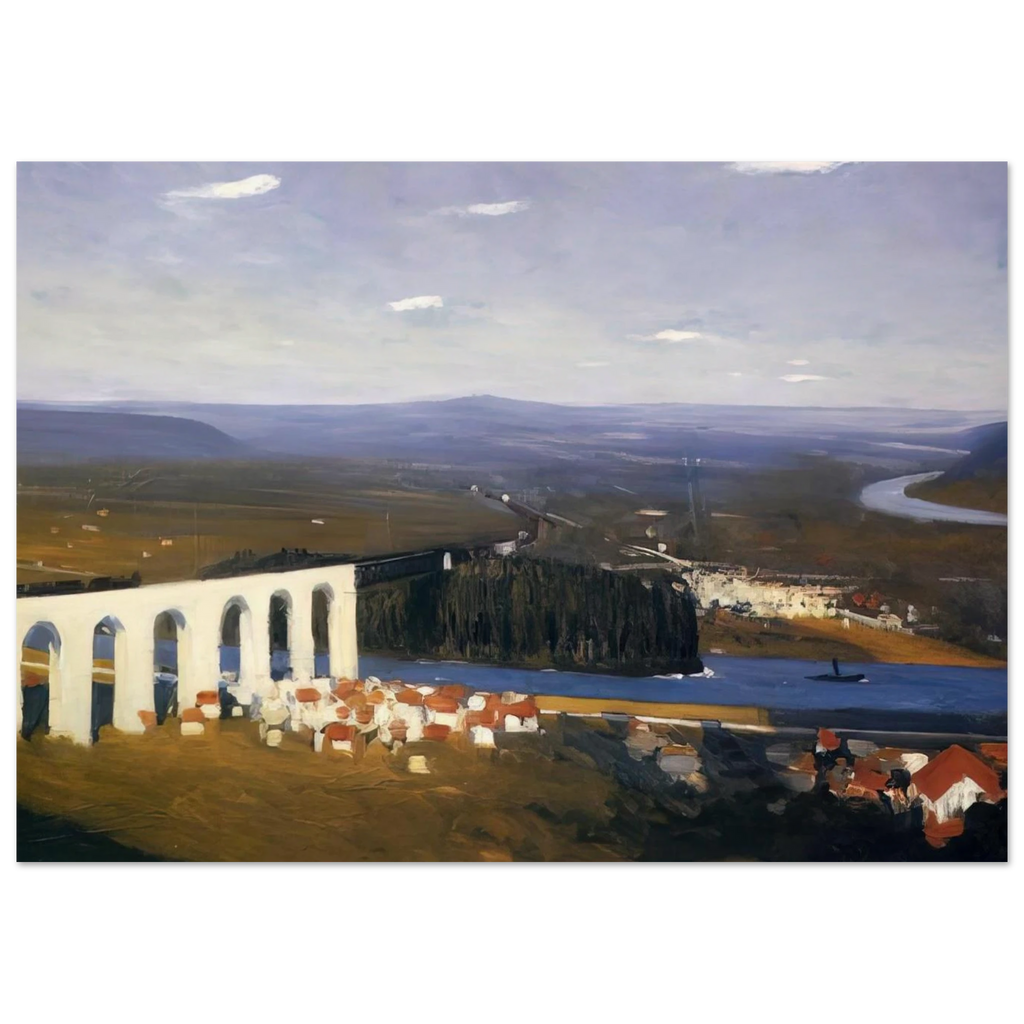 Valley of the Seine Poster | Edward Hopper Poster | Edward Hopper Print