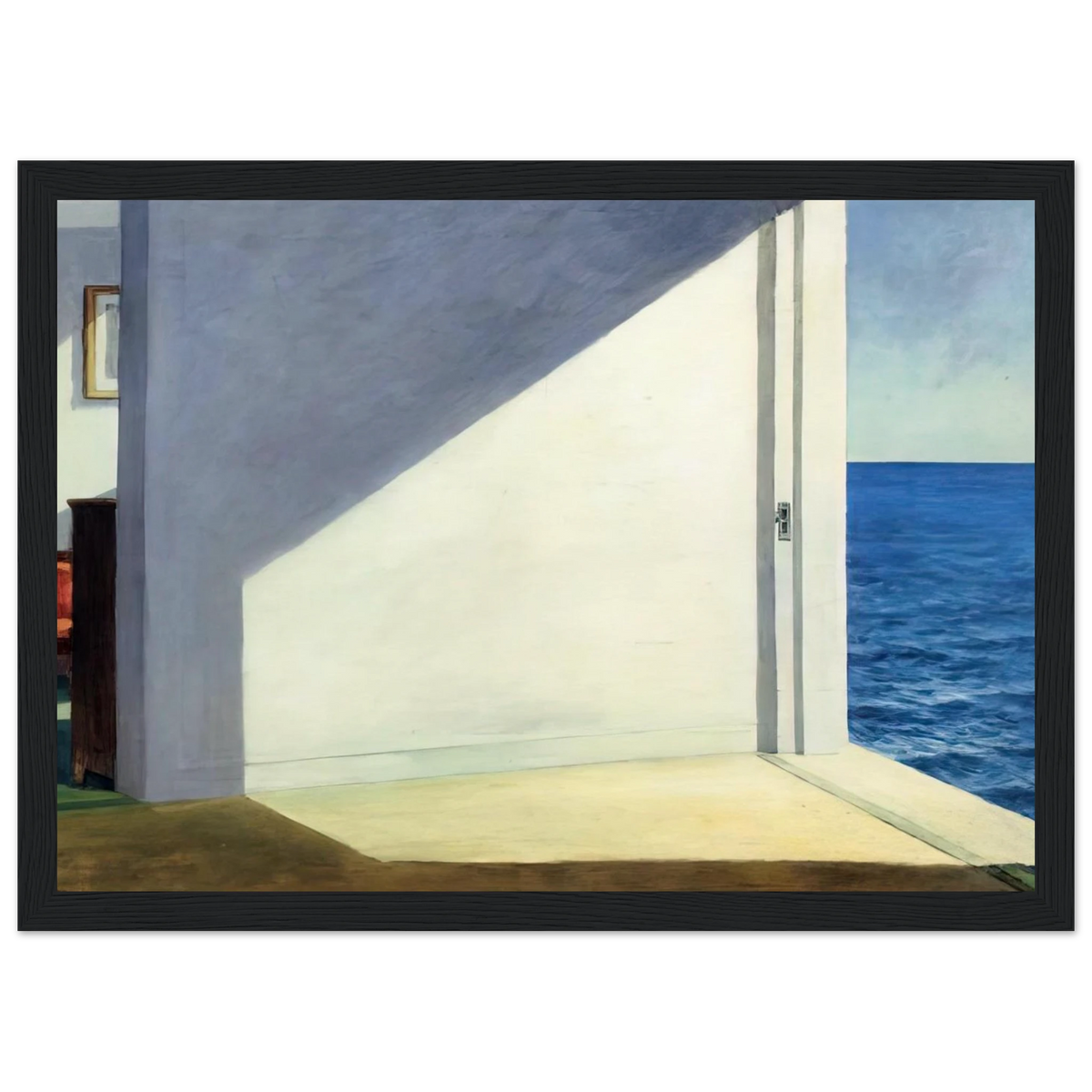 Rooms By The Sea Framed Poster | Edward Hopper Framed Prints Wall Art | Edward Hopper Print