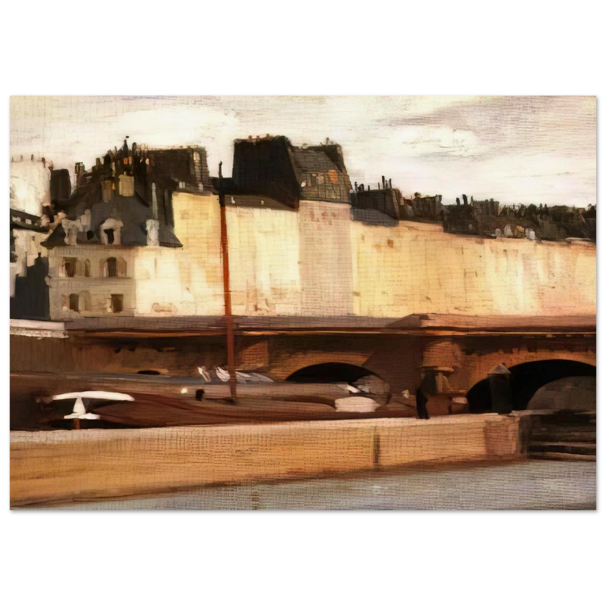 Écluse de la Monnaie Poster | Edward Hopper Poster | Edward Hopper Print