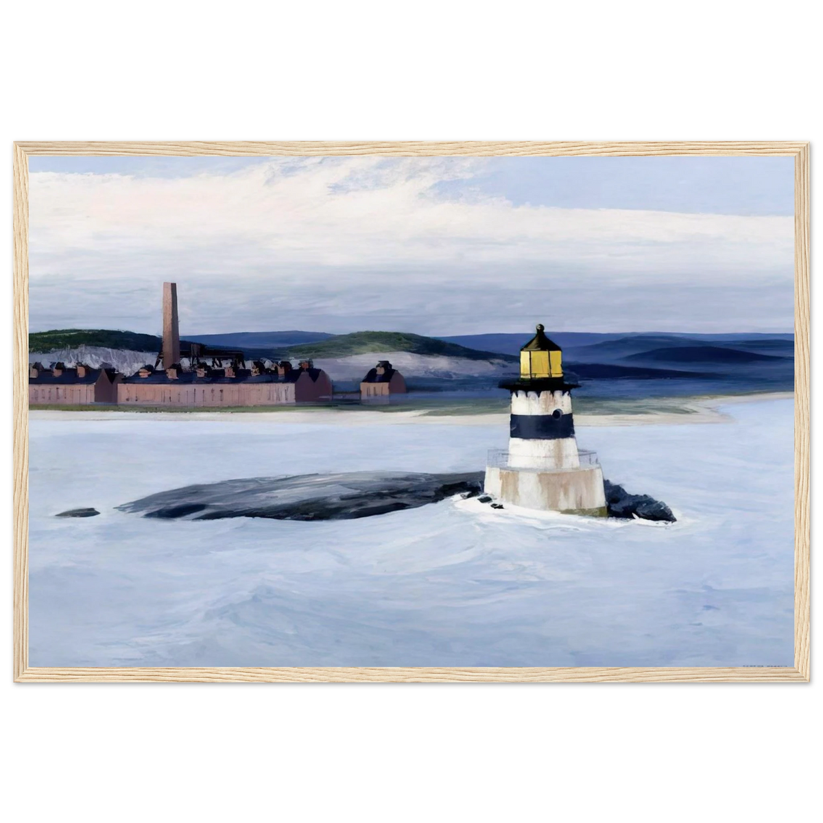 Five A.M. Framed Poster | Edward Hopper Framed Prints Wall Art | Edward Hopper Print