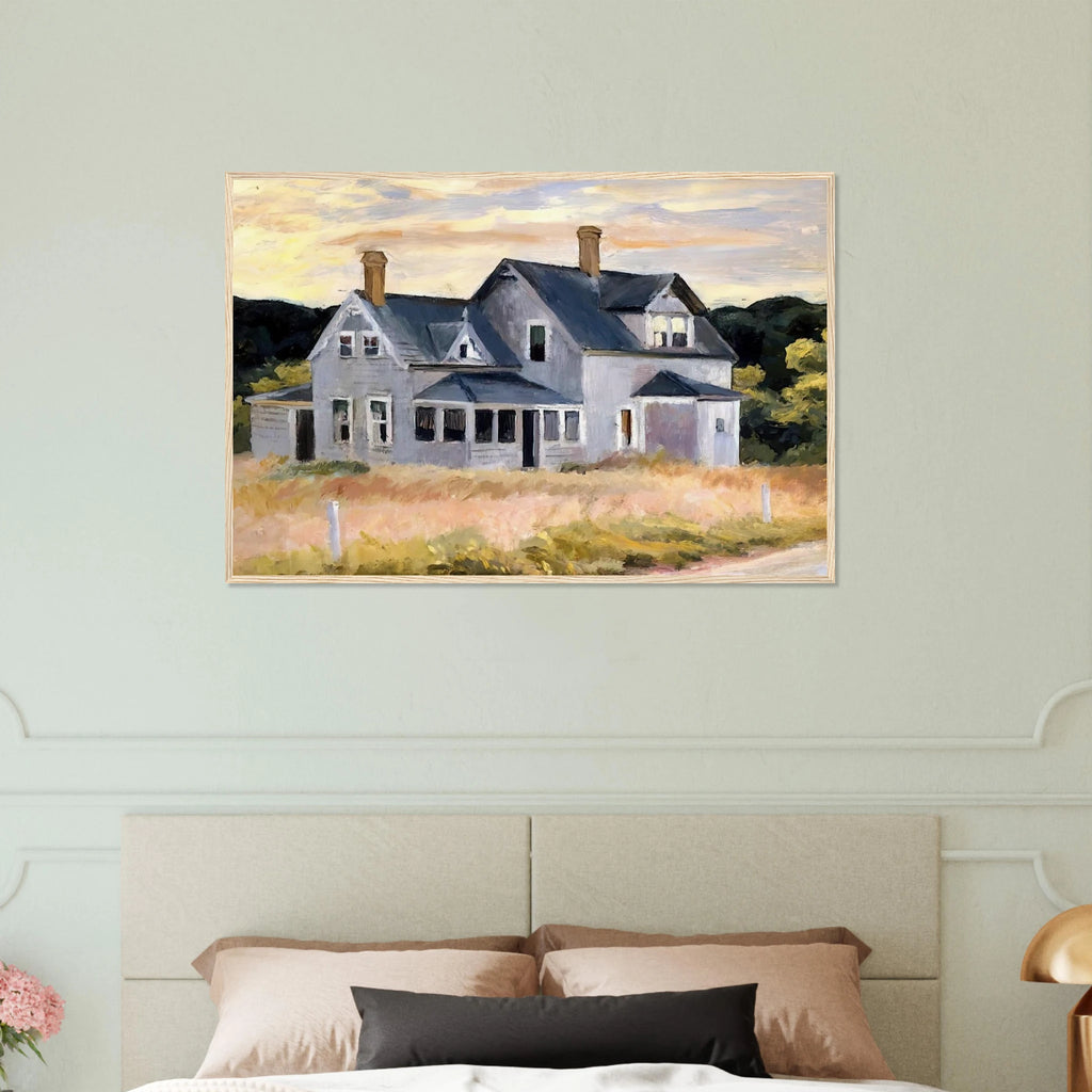 House by a Road Framed Poster | Edward Hopper Framed Prints Wall Art | Edward Hopper Print