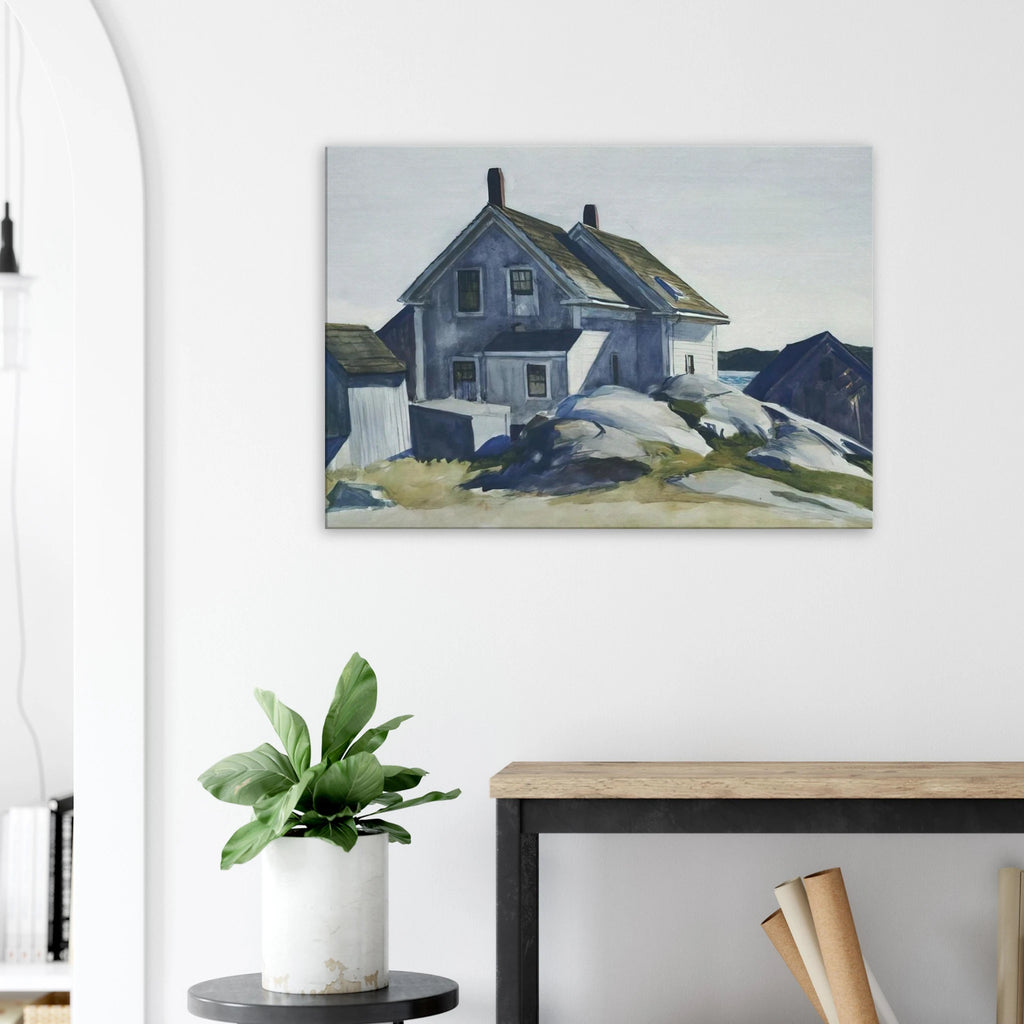 House at the Fort, Gloucester Canvas | Edward Hopper Canvas | Edward Hopper Print