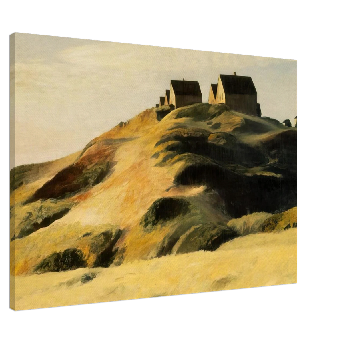 Corn Hill Canvas | Edward Hopper Canvas | Edward Hopper Print