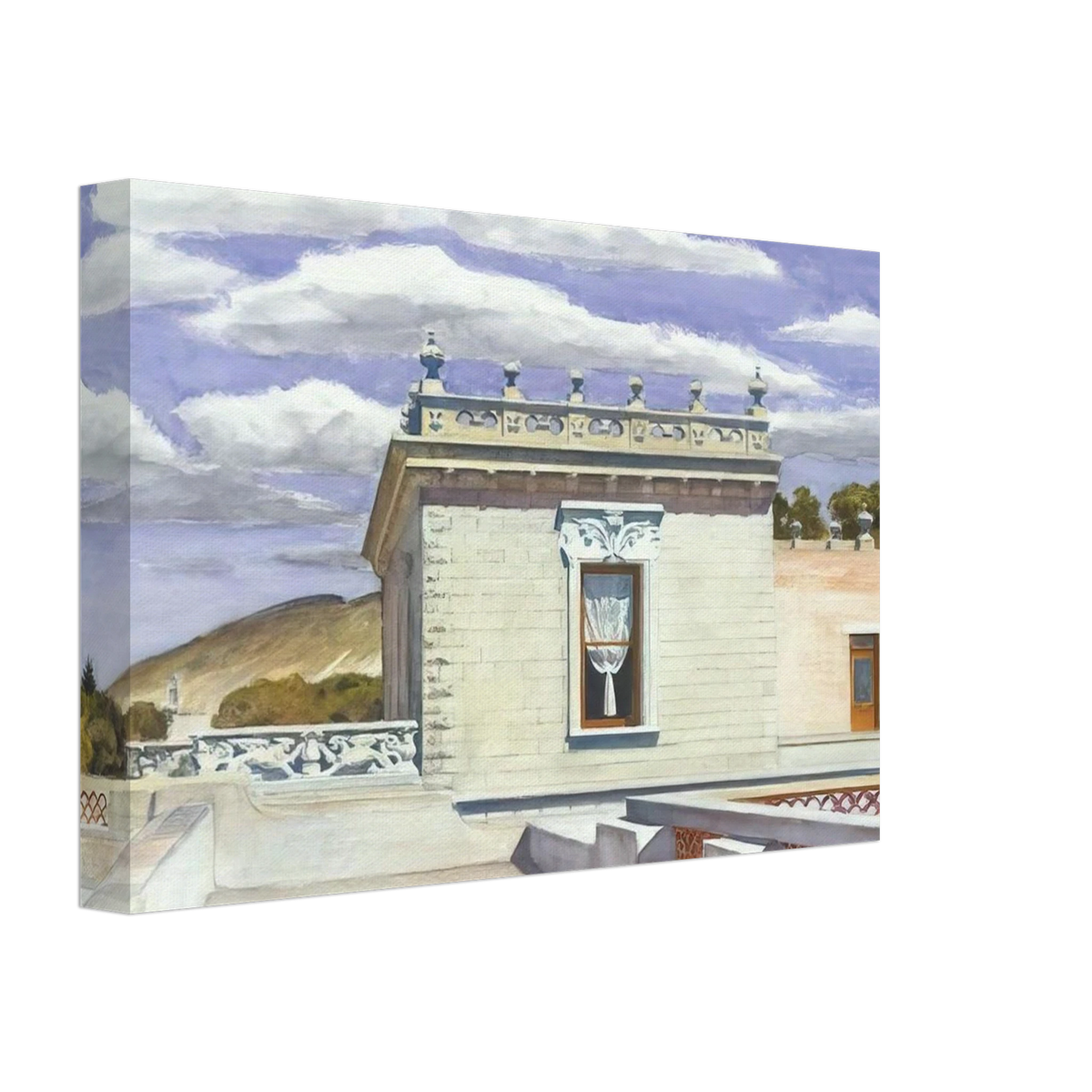 Saltillo Mansion Canvas | Edward Hopper Canvas | Edward Hopper Print