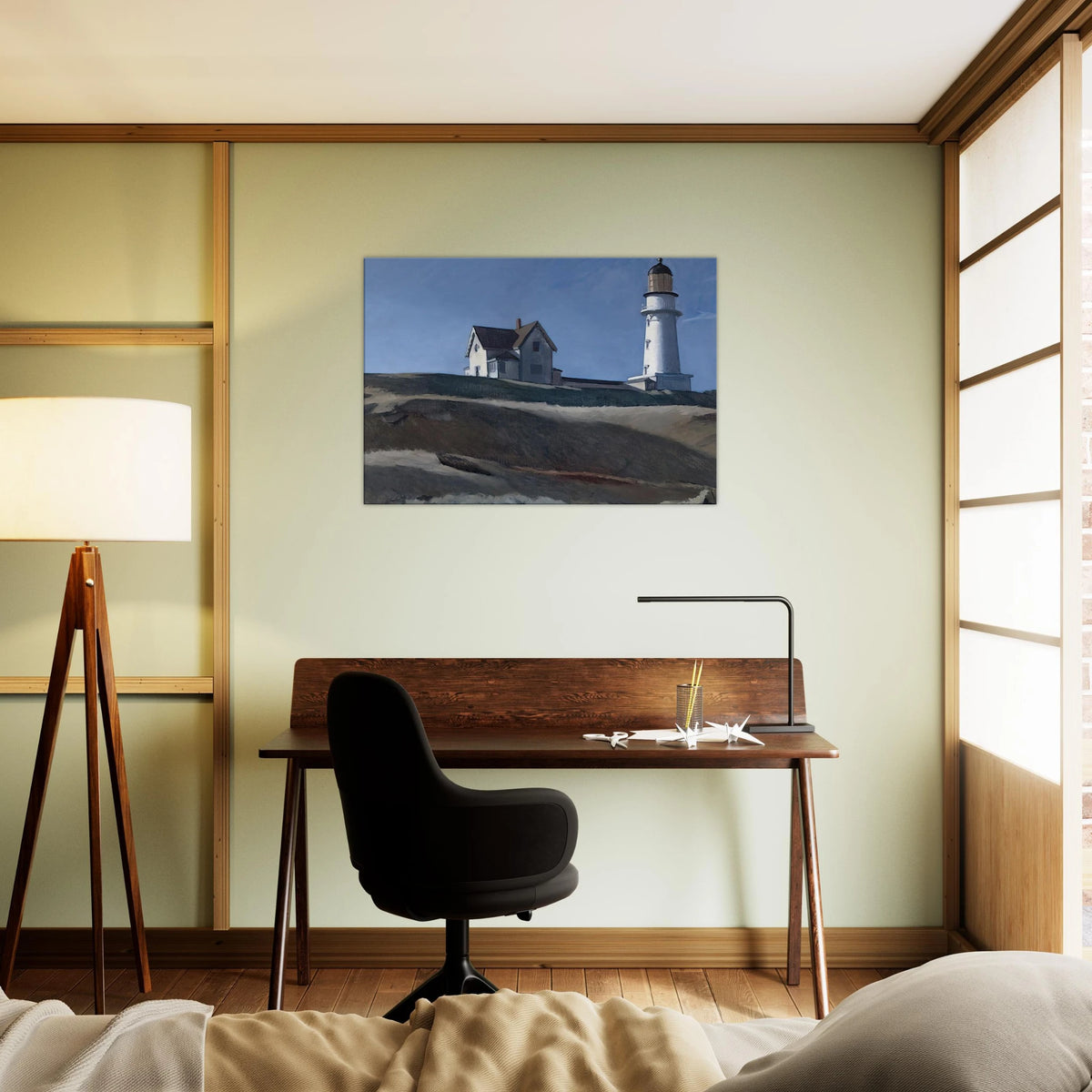 Lighthouse HIll Canvas | Edward Hopper Canvas | Edward Hopper Print