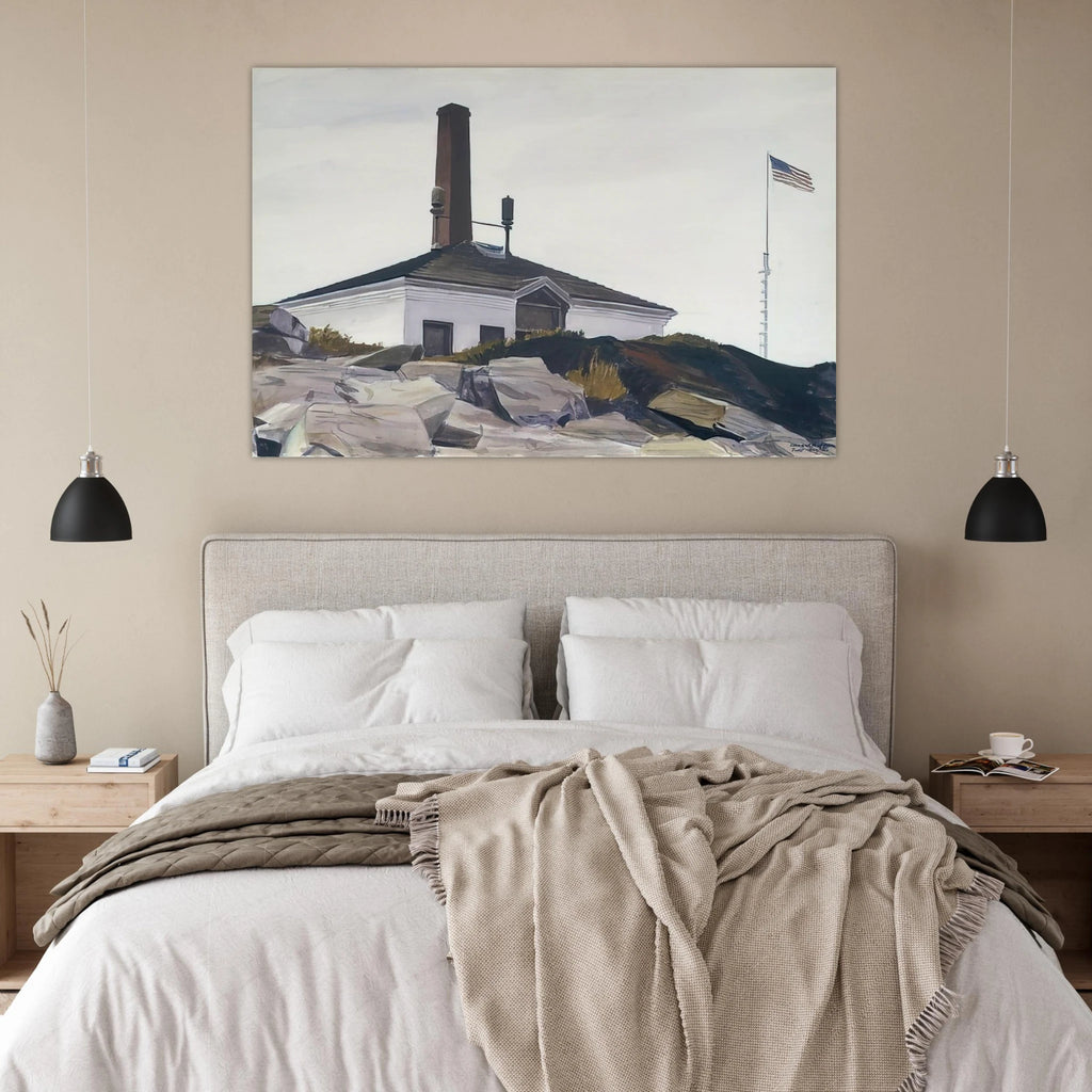 House of the Foghorn, I Poster | Edward Hopper Poster | Edward Hopper Print