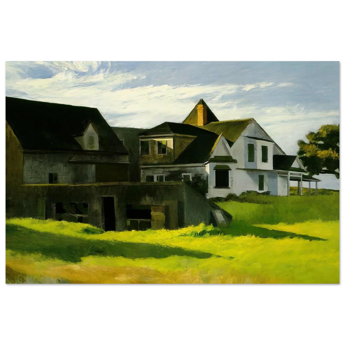 Cape Cod Afternoon Poster | Edward Hopper Poster | Edward Hopper Print