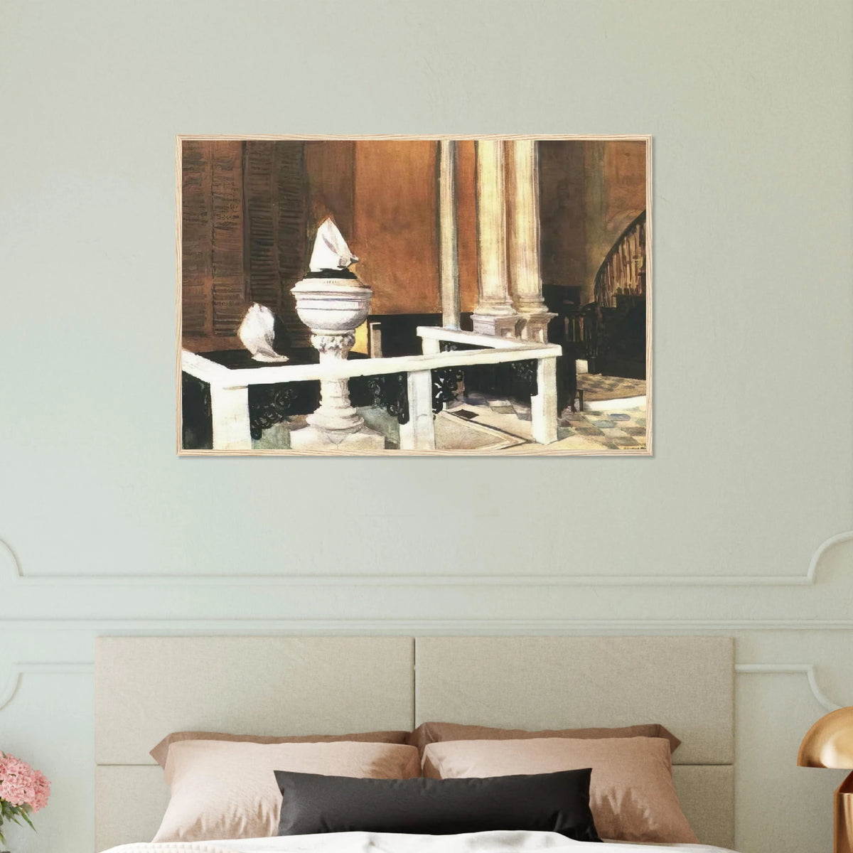 Baptistry of St. John s Framed Poster | Edward Hopper Framed Prints Wall Art | Edward Hopper Print