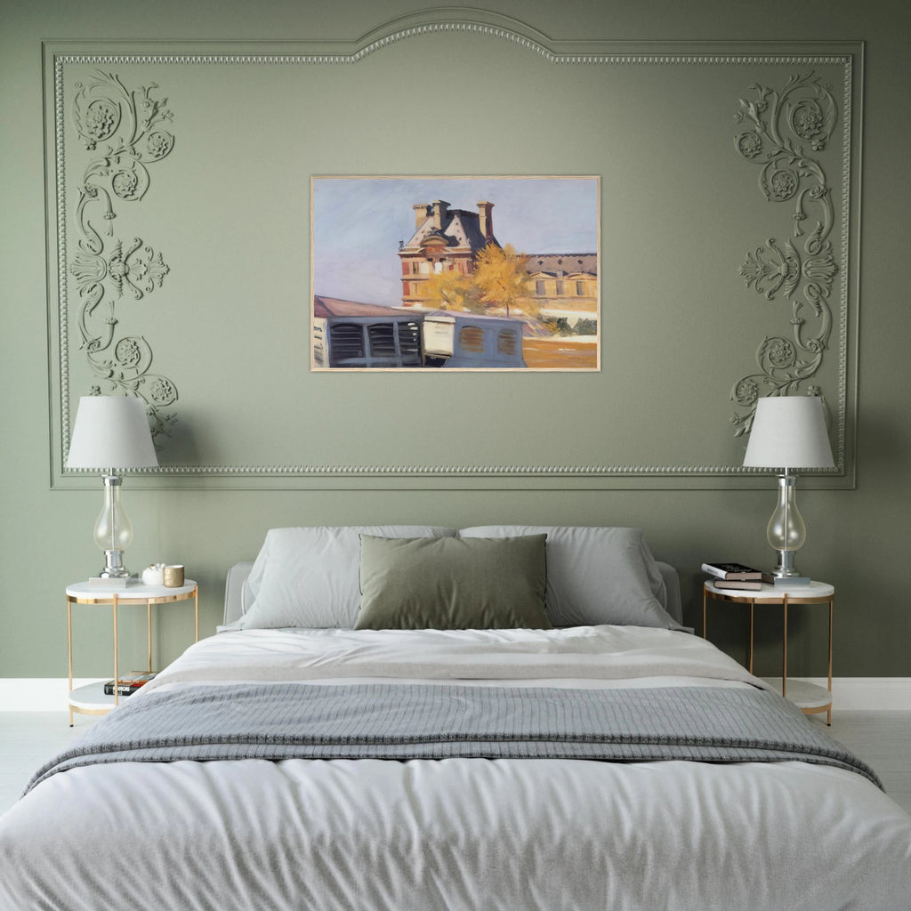 Le Pavillon de Flore Framed Poster | Edward Hopper Framed Prints Wall Art | Edward Hopper Print