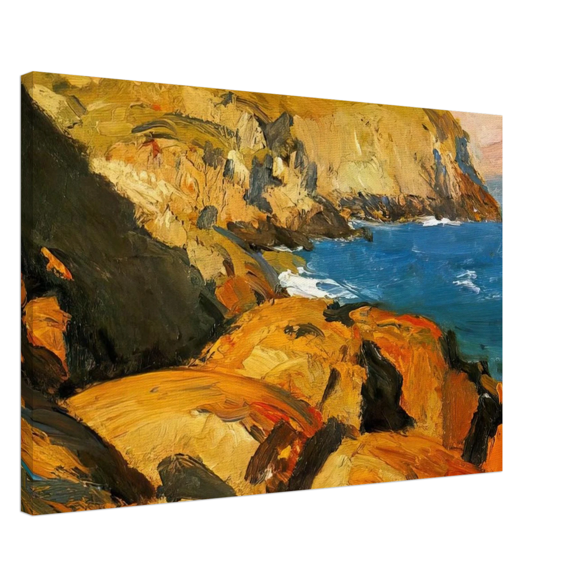 Blackhead, Monhegan Canvas | Edward Hopper Canvas | Edward Hopper Print