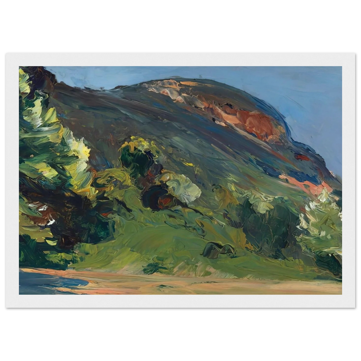 Bluff Framed Poster | Edward Hopper Framed Prints Wall Art | Edward Hopper Print