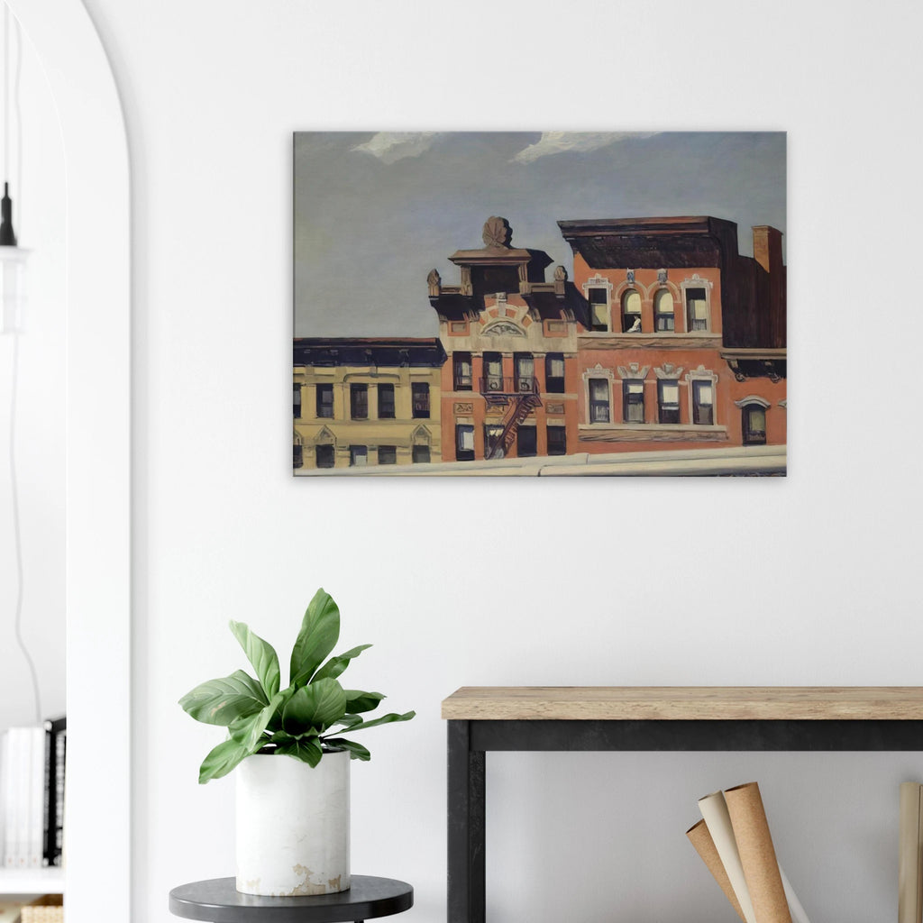 From Williamsburg Bridge Canvas | Edward Hopper Canvas | Edward Hopper Print