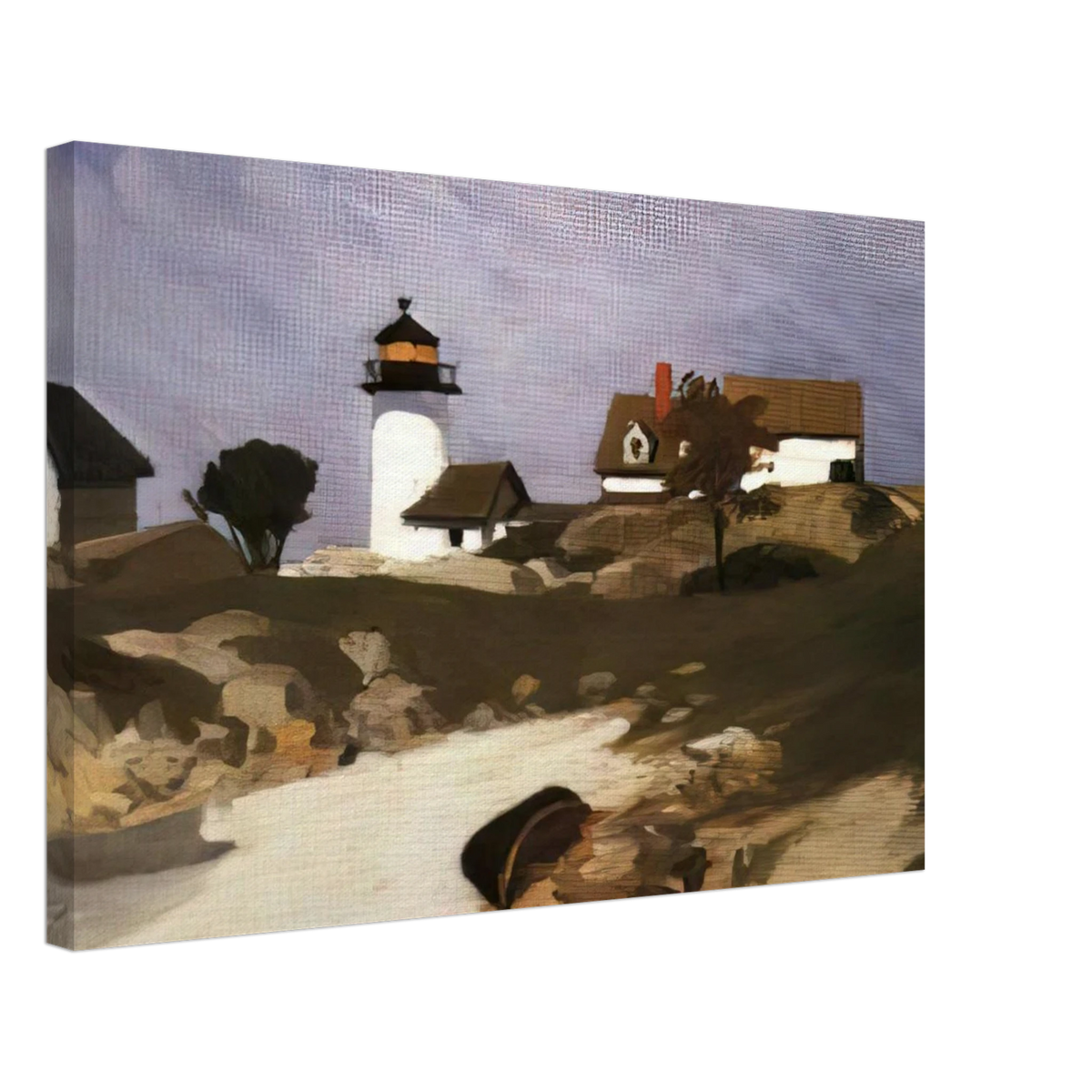 Squam Light Canvas | Edward Hopper Canvas | Edward Hopper Print
