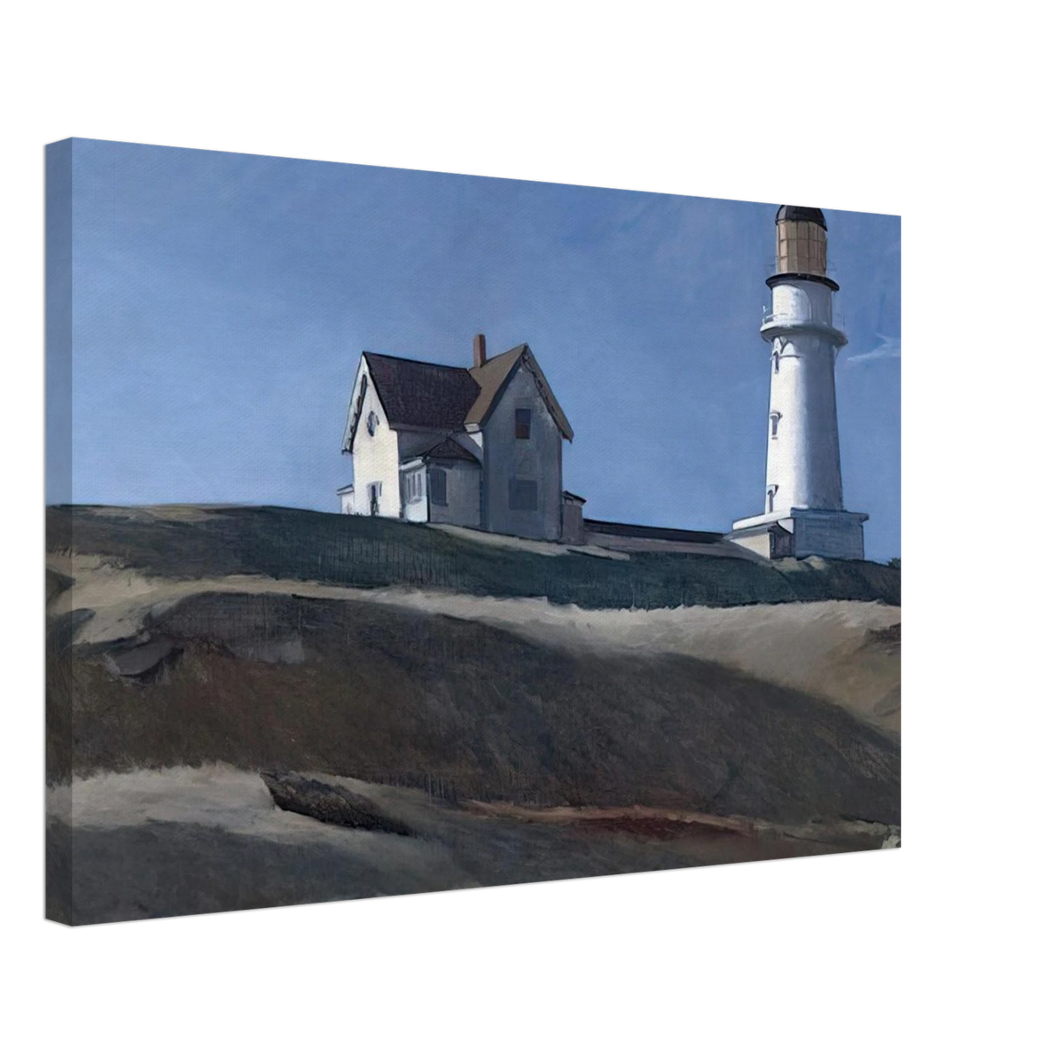 Lighthouse HIll Canvas | Edward Hopper Canvas | Edward Hopper Print