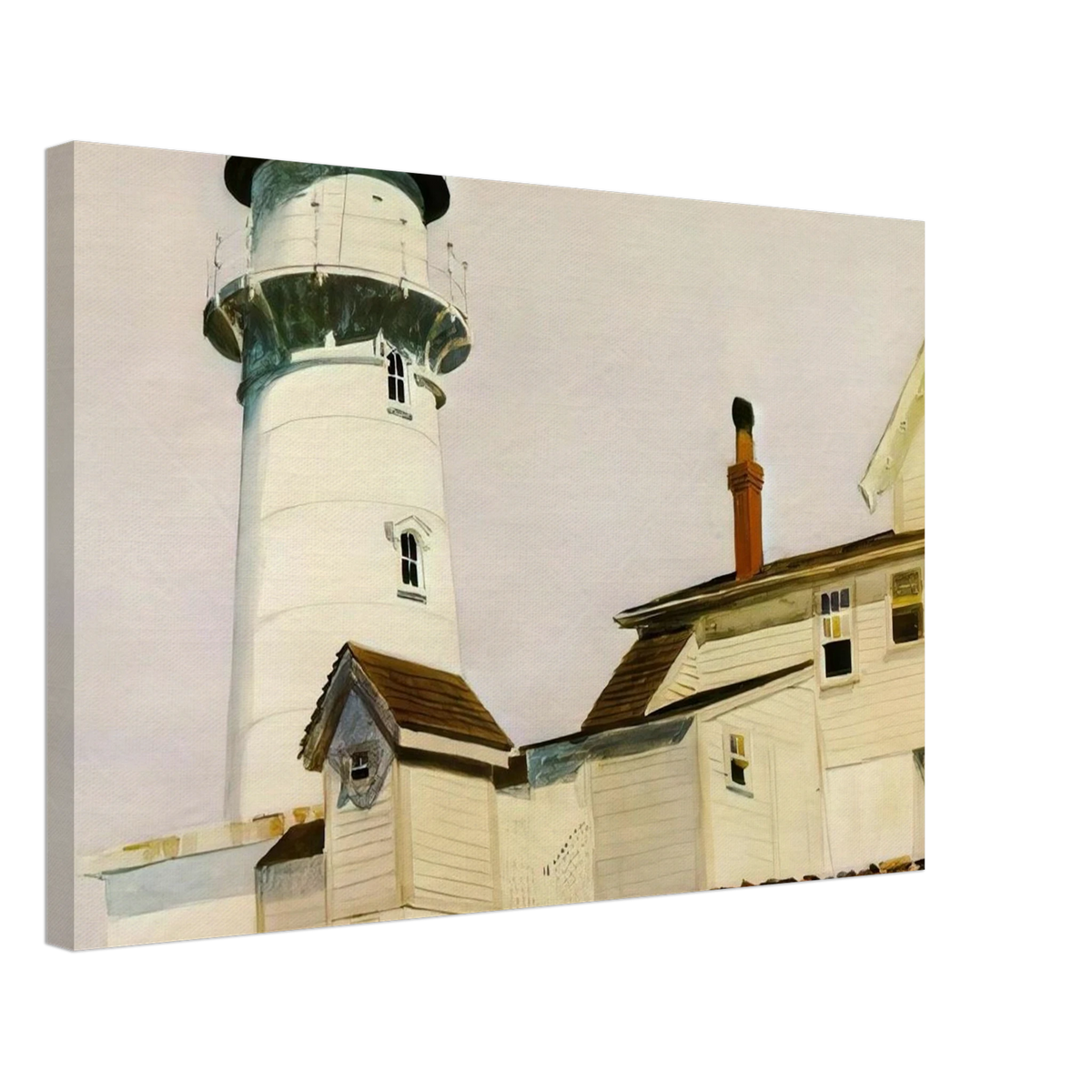 Light at Two lights Canvas | Edward Hopper Canvas | Edward Hopper Print