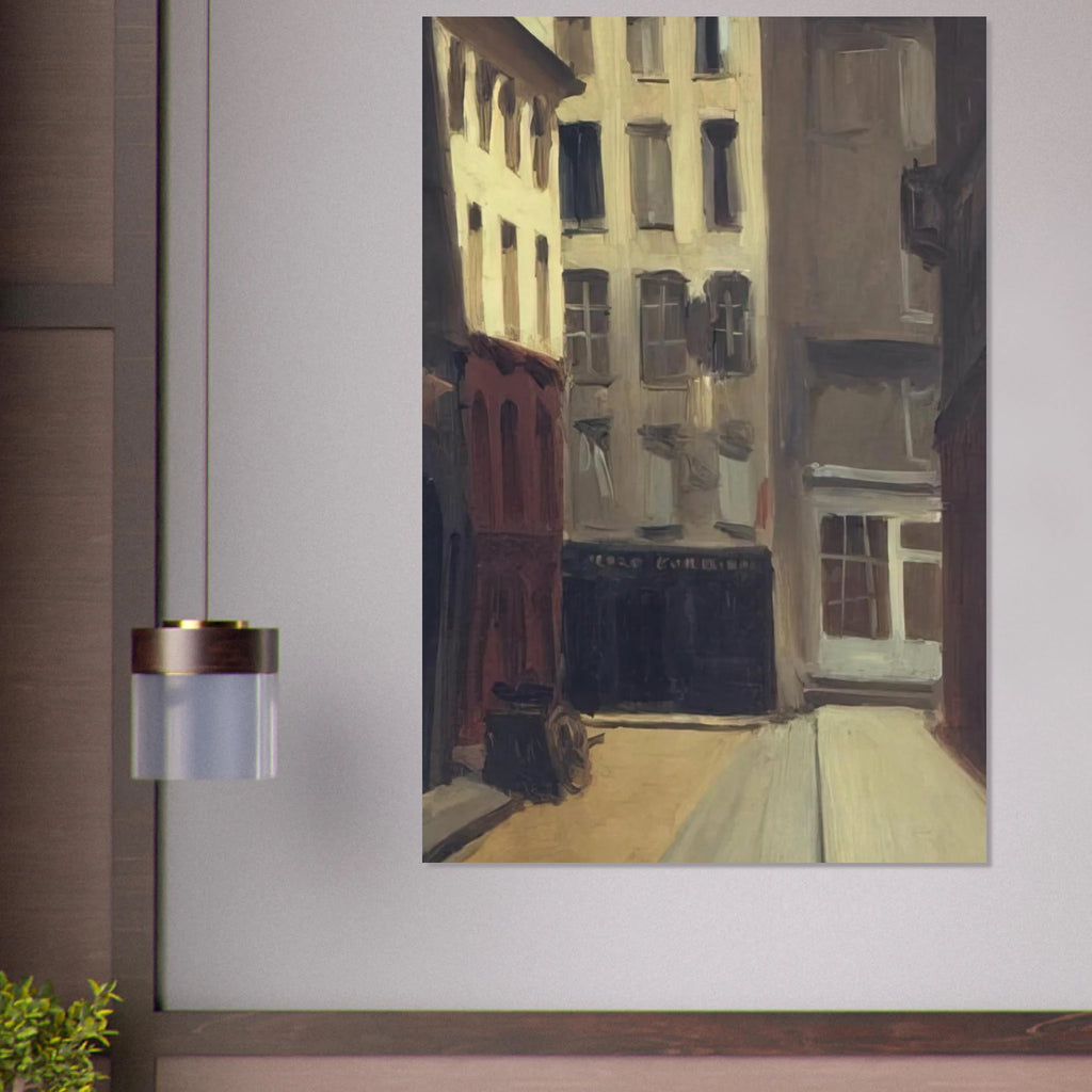 Paris Street Poster | Edward Hopper Poster | Edward Hopper Print