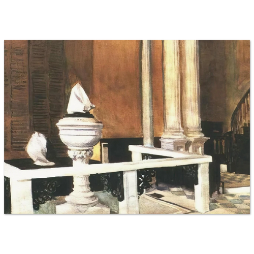 Baptistry of St. John s Poster | Edward Hopper Poster | Edward Hopper Print