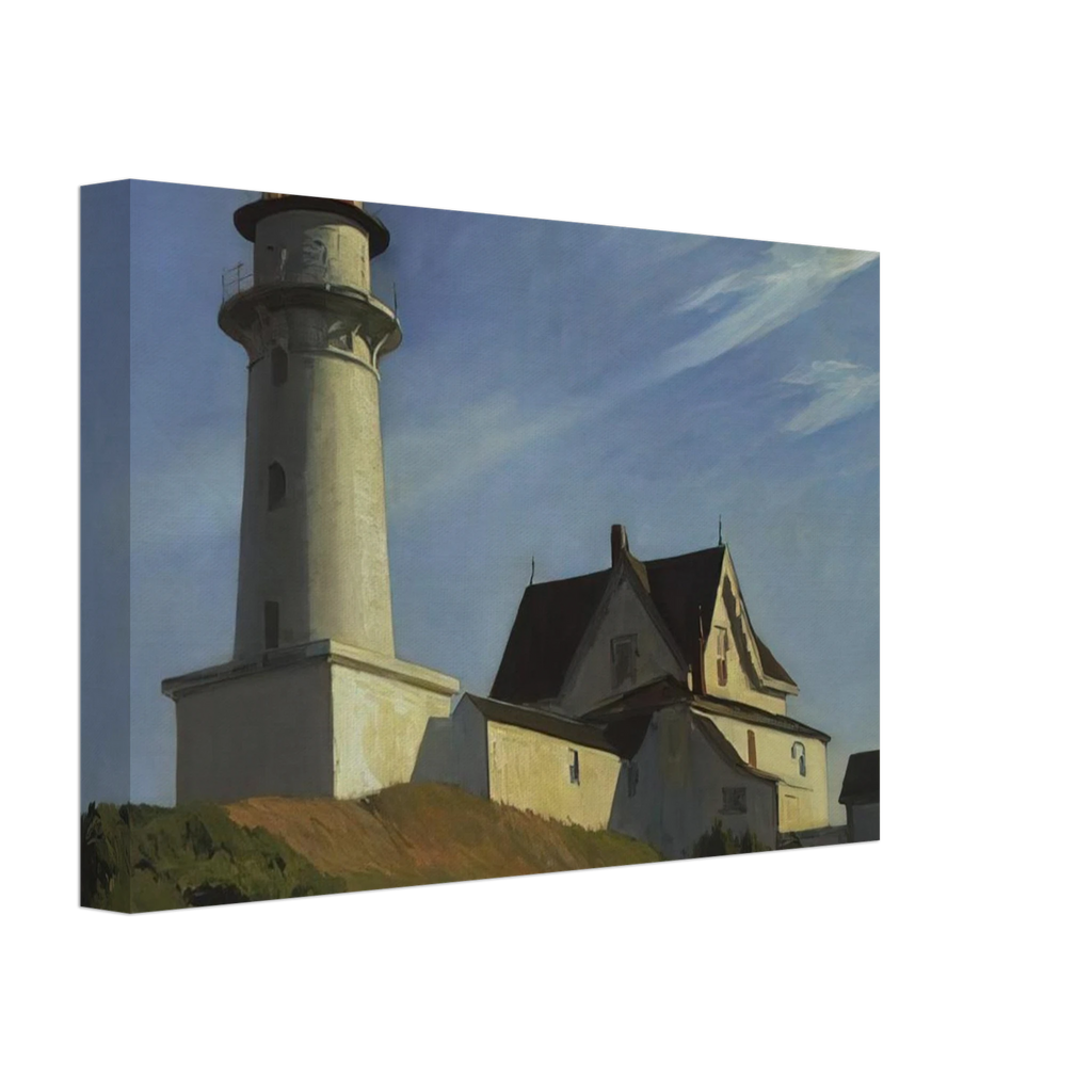 Lighthouse at Two Lights Canvas | Edward Hopper Canvas | Edward Hopper Print