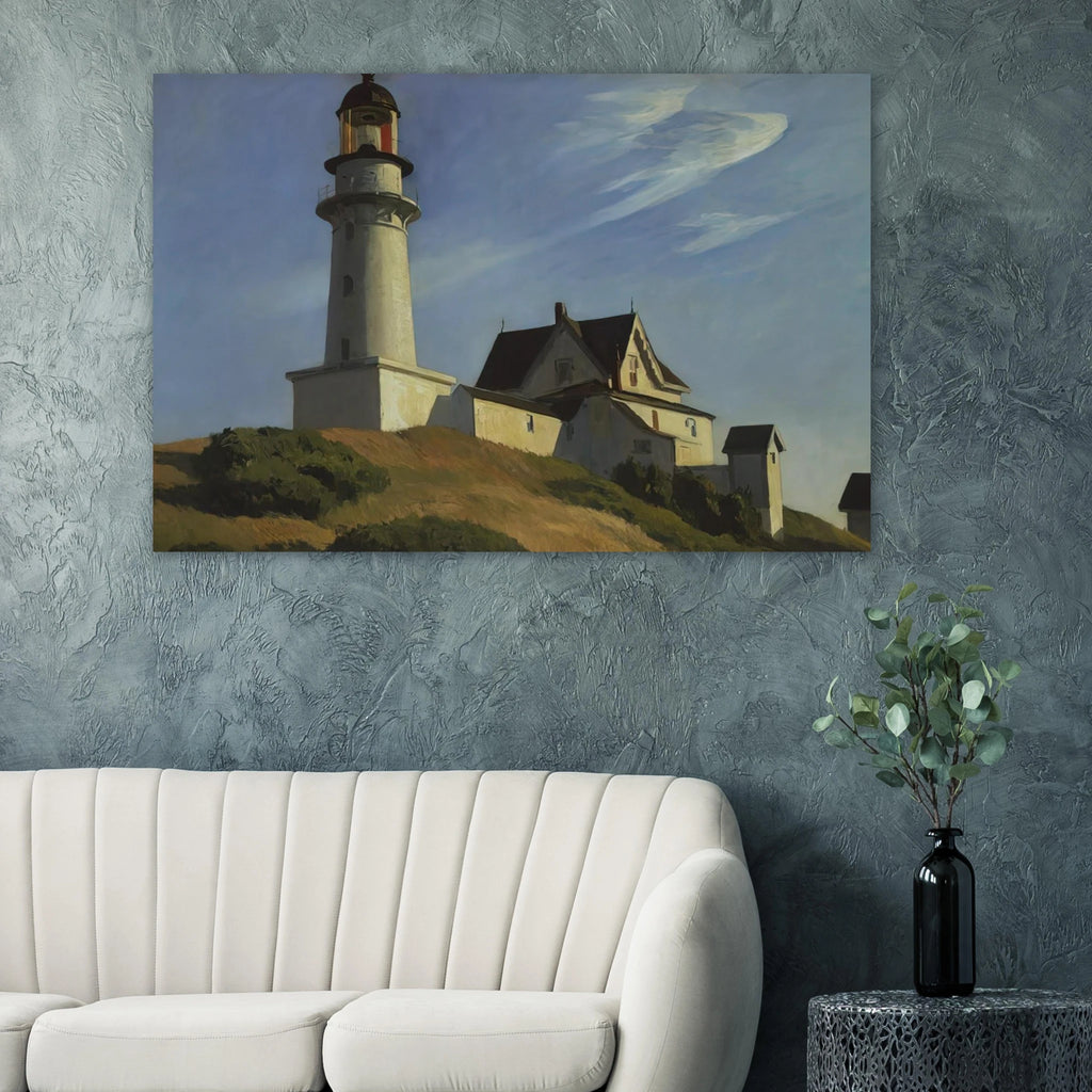 Lighthouse at Two Lights Poster | Edward Hopper Poster | Edward Hopper Print