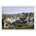 Gloucester Harbor Framed Poster | Edward Hopper Framed Prints Wall Art | Edward Hopper Print