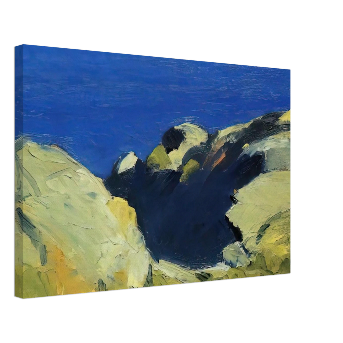 Rocks Canvas | Edward Hopper Canvas | Edward Hopper Print
