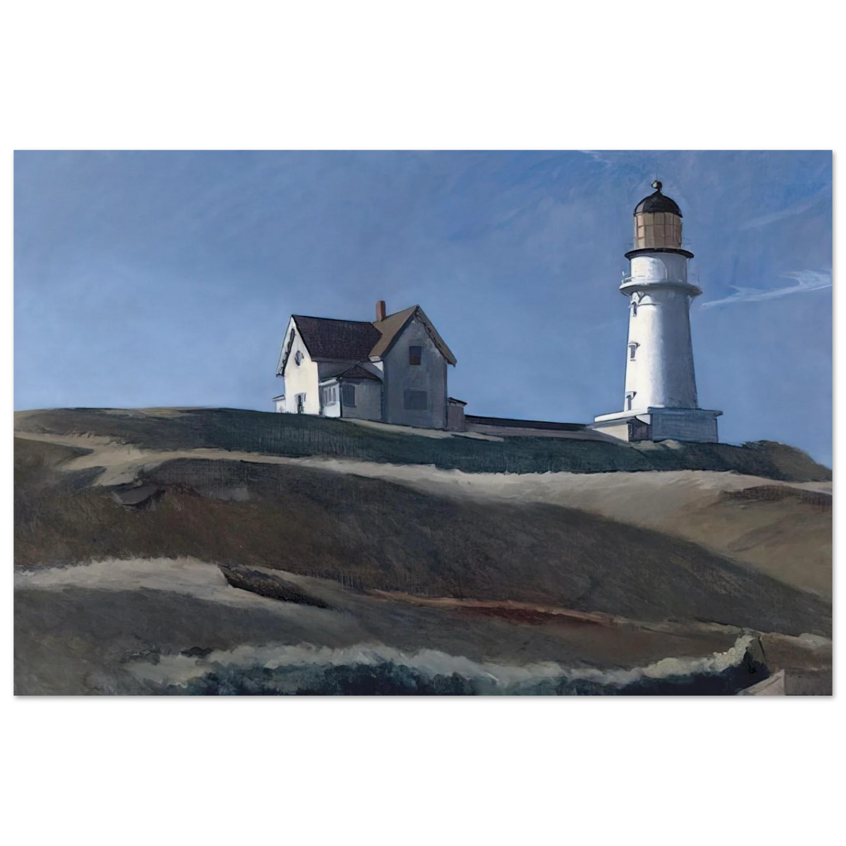 Lighthouse HIll Poster | Edward Hopper Poster | Edward Hopper Print