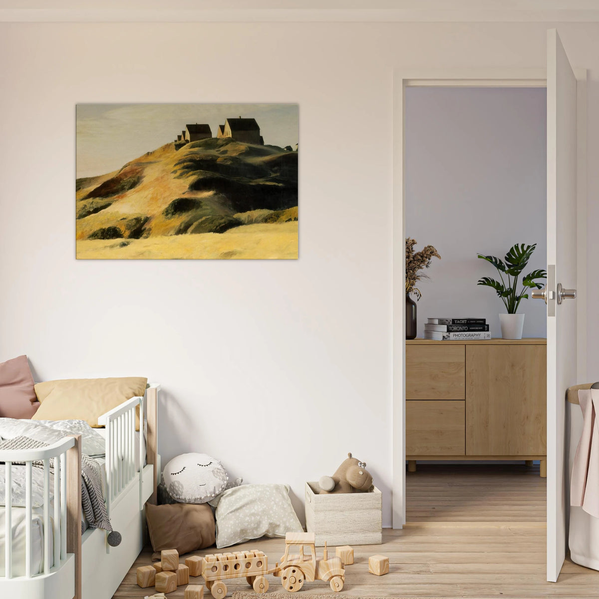 Corn Hill Canvas | Edward Hopper Canvas | Edward Hopper Print