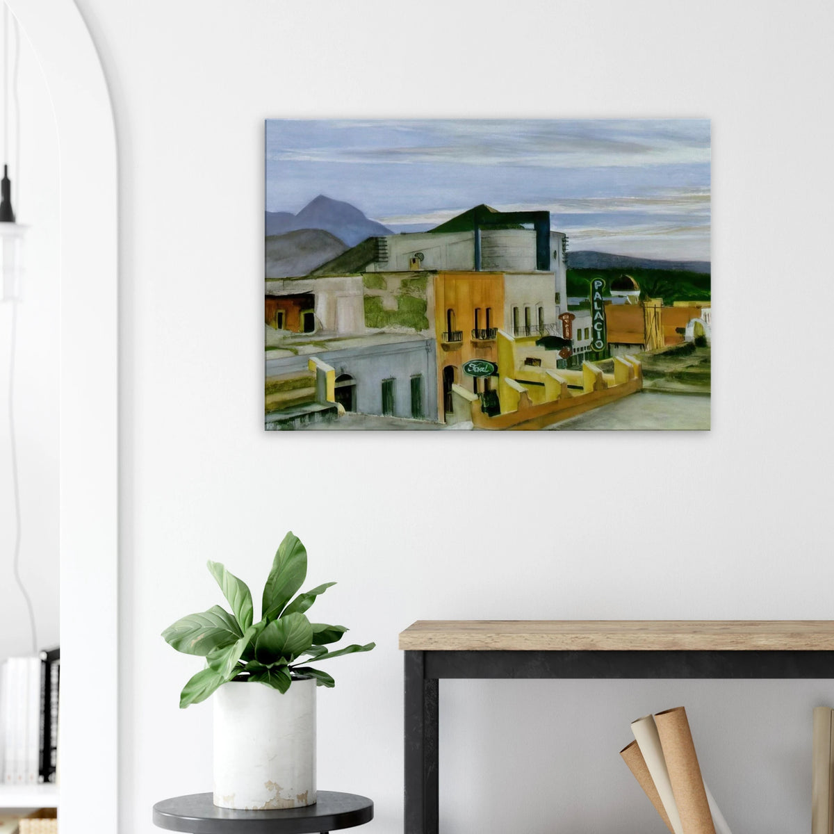 El Palacio Canvas | Edward Hopper Canvas | Edward Hopper Print
