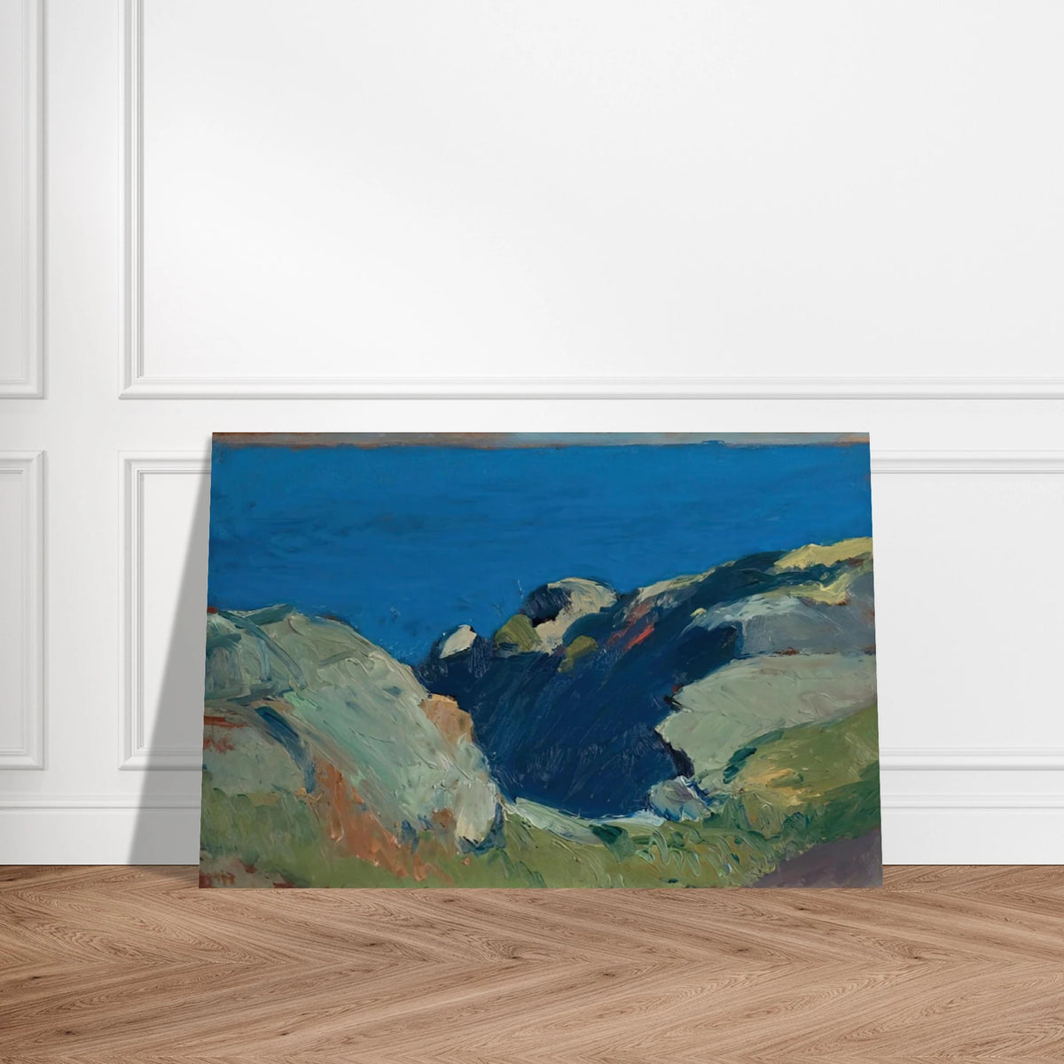 Rocks and Sea Poster | Edward Hopper Poster | Edward Hopper Print